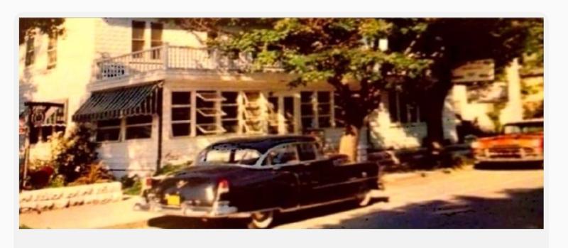 Ruth Emmert dished up around 800 meals a day for breakfast, lunch and dinner at an average price of around two or three dollars. Longtime Rehoboth residents can still hear her clanging that big ship’s bell (the dinner bell, of course) in front of the restaurant. The photo is old and blurry, but then so are many of us who dined at the Dinner Bell. PHOTO COURTESY OF REHOBOTH BEACH MUSEUM